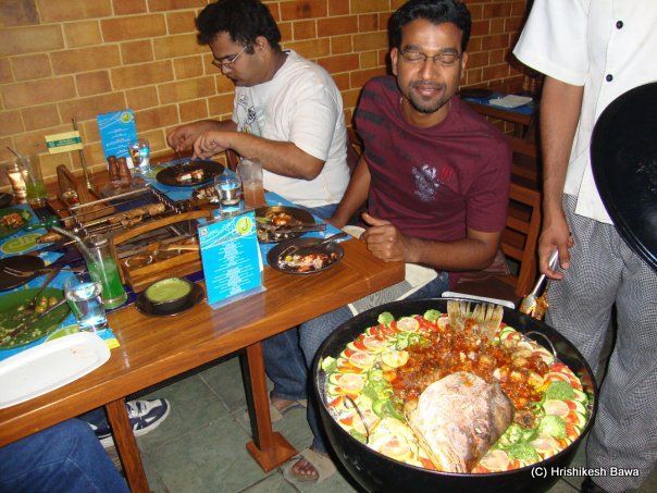 This is the wonderful reaction to that wonderful dish